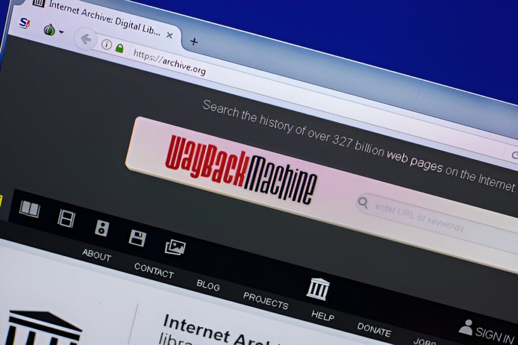 way back machine