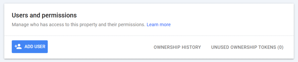 google search console