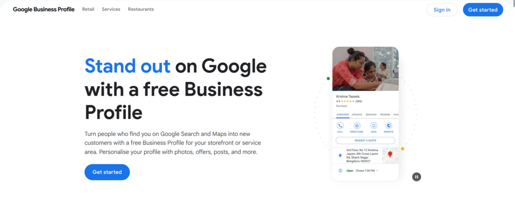 google business profiles