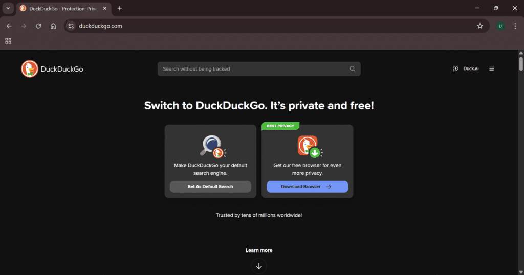 internet search engines list