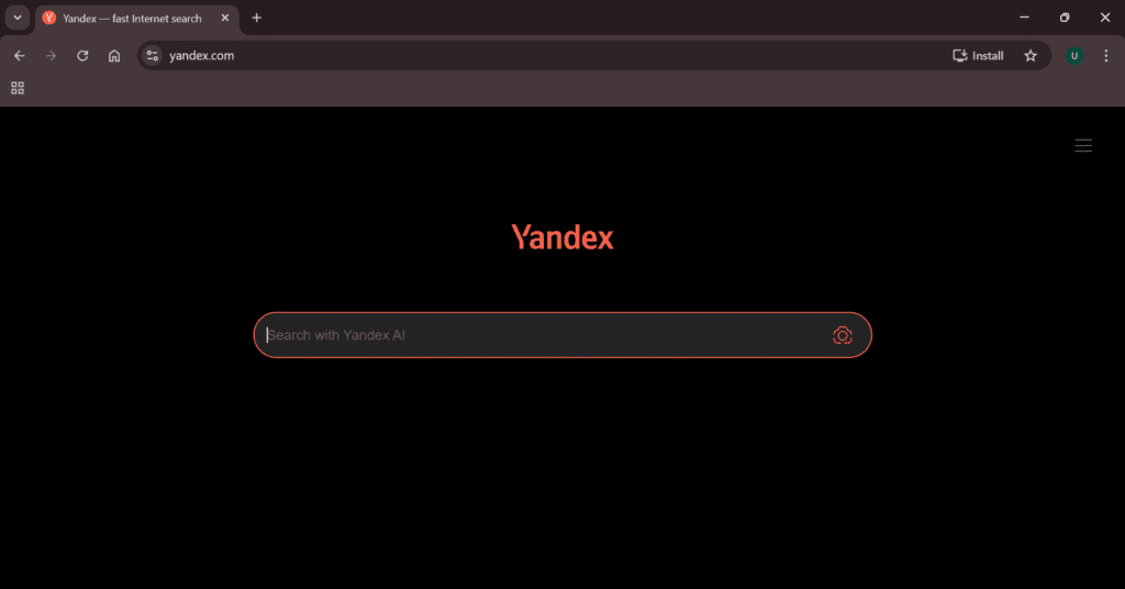 internet search engines list