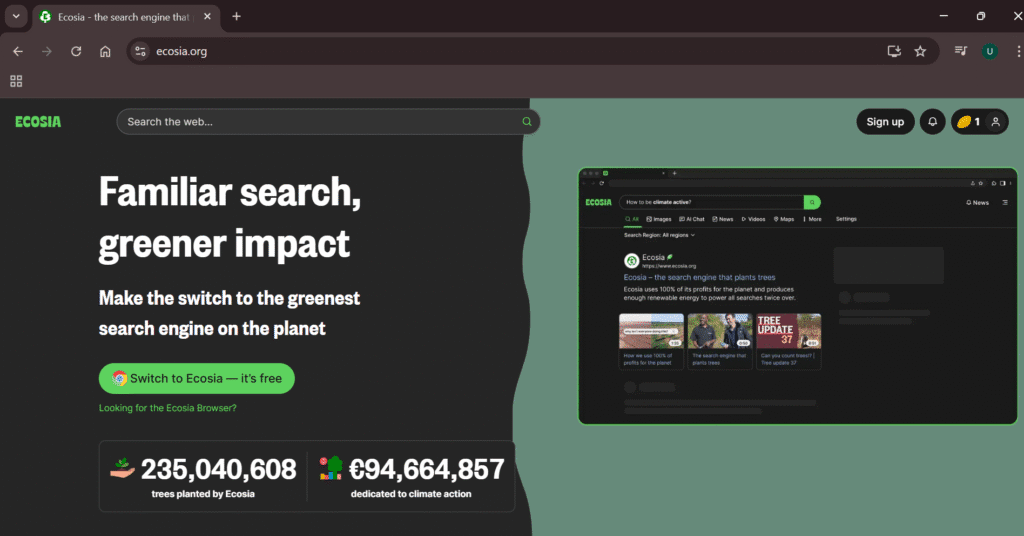 internet search engines list