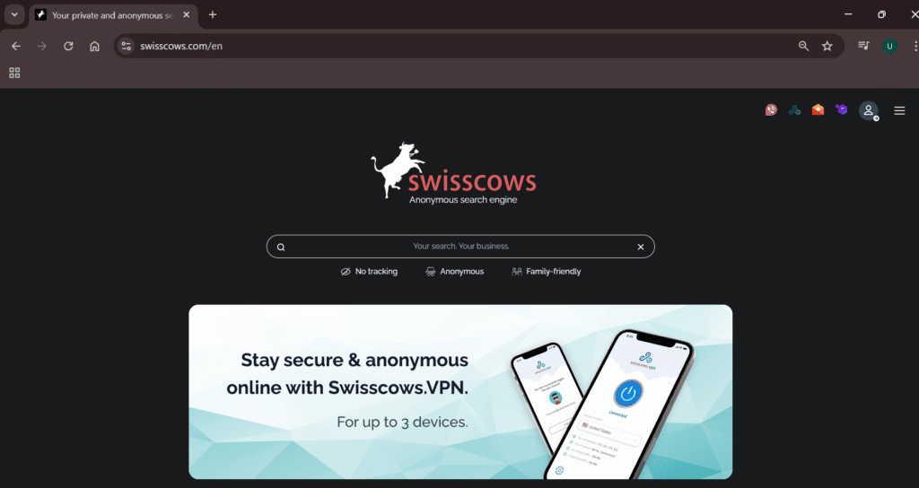 internet search engines list