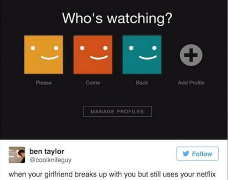 Netflix Social Media Meme Marketing Examples of Netflix social media meme marketing posts